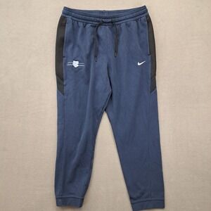 Nike Dri Fit Mens 3XL Navy Blue Jogger Sweatpants Running Athletic Gym Training